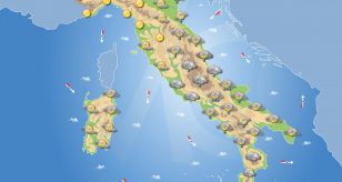 Previsioni meteo in Italia per domani 24 ottobre 2026