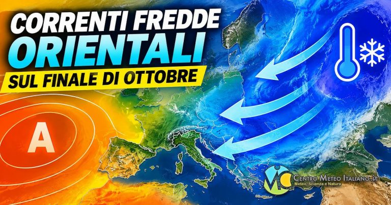 Meteo Italia – stabilità prevalente con l’alta pressione, qualche precipitazioni in vista del weekend di Ognissanti
